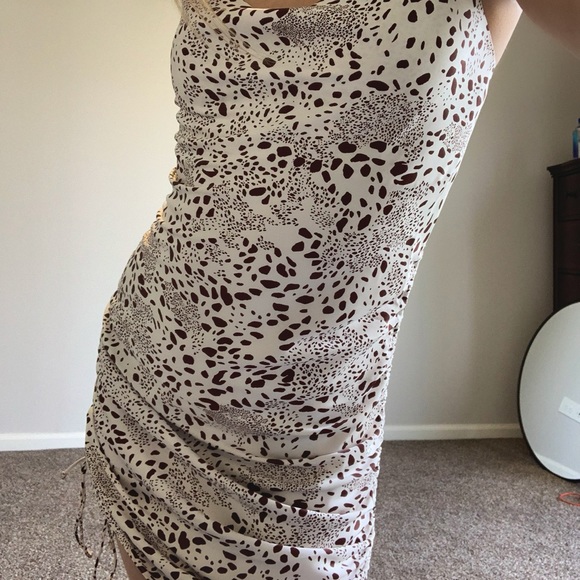 Aritzia Ruched Slip Dress - Picture 4 of 4